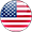 United States flag for language or currency selection